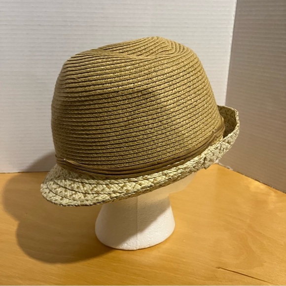San Diego hats company wicker bead straw hat OS Women’s Fedora - Picture 4 of 9